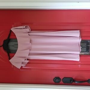 Romantic Susana Monaco Off-the-Shoulder dress, size small